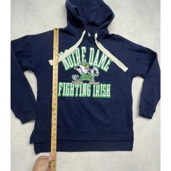 Notre Dame Fighting Irish‎ Rivalry Threads 91 Hoodie Sweatshirt Womens Size S - Picture 5 of 9